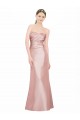 Purchase Long Sleeveless Sweetheart A-Line Stretch Satin Evening Dress Canada
