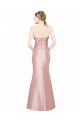 Purchase Long Sleeveless Sweetheart A-Line Stretch Satin Evening Dress Canada