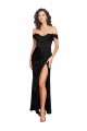 Purchase Long Sleeveless Sweetheart A-Line Silky Satin Sexy Evening Gown Canada