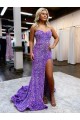 Purchase Court Train Sleeveless Sweetheart A-Line Velvet Sequin Evening Dress Canada
