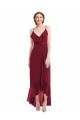 Purchase Long Sleeveless Spaghetti Straps A-Line Soft Chiffon Evening Maxi Dress Canada