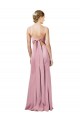 Purchase Long Sleeveless Spaghetti Straps Sheath Stretch Crepe Evening Dresses Canada