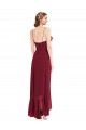 Purchase Long Sleeveless Spaghetti Straps A-Line Soft Chiffon Evening Maxi Dress Canada