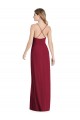 Purchase Long Sleeveless Spaghetti Straps A-Line Soft Chiffon Maxi Evening Gown Canada