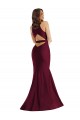 Purchase Long Sleeveless V-Neck Mermaid Silky Satin Sexy Plus Size Evening Dress Canada