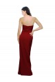 Purchase Long Sleeveless Sweetheart Sheath Stretch Crepe Evening Gown Canada