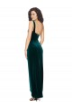 Purchase Long Sleeveless One Shoulder Sheath Stretch Velvet Semi Formal Evening Dress Canada
