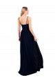 Purchase Long Sleeveless Spaghetti Straps A-Line Soft Chiffon Evening Dress Canada