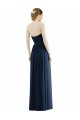 Purchase Long Sleeveless Sweetheart A-Line Soft Chiffon Evening Dresses Canada