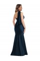 Purchase Long Sleeveless One Shoulder Mermaid Silky Satin Plus Size Evening Dress Canada