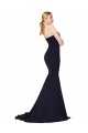Purchase Sweep Train Sleeveless Sweetheart Mermaid Stretch Crepe Bridal Party Dress Canada