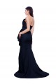 Purchase Sweep Train Sleeveless Strapless Sheath Stretch Crepe Formal Evening Dress Canada