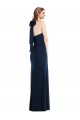 Purchase Long Sleeveless High Neck Trumpet Stretch Crepe Semi Formal Evening Dress Canada
