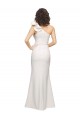 Purchase Long Sleeveless One Shoulder Sheath Stretch Crepe Evening Gown Canada