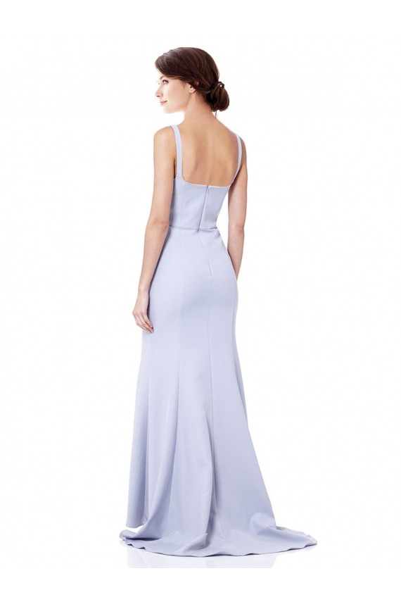 Purchase Long Sleeveless Spaghetti Straps Mermaid Stretch Crepe Evening Gown Canada