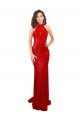 Purchase Long Sleeveless Halter Neck Mermaid Sequin Evening Dress Canada