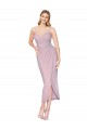 Purchase Knee Length Sleeveless Spaghetti Straps Mermaid Soft Chiffon Sexy Evening Dress Canada