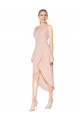 Purchase Knee Length Sleeveless Spaghetti Straps Mermaid Crepe Evening Dress Canada