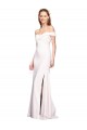 Purchase Long Sleeveless Off the Shoulder Mermaid Stretch Crepe Evening Dress Canada