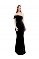 Purchase Long Sleeveless One Shoulder Mermaid Stretch Crepe Keyhole Back Evening Dress Canada