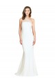 Purchase Sweep Train Sleeveless One Shoulder Mermaid Stretch Crepe & Tulle Evening Dress Canada