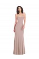 Purchase Long Sleeveless Sweetheart Mermaid Stretch Crepe Evening Dresses Canada