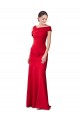 Purchase Long Sleeveless Mermaid Stretch Crepe Bridal Party Dress Canada