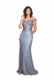 Purchase Long Sleeveless Off the Shoulder Mermaid Sequin Evening Dress Canada