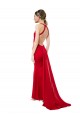 Purchase Long Sleeveless Halter Neck Mermaid Stretch Crepe Maxi Evening Dress Canada