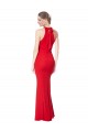 Purchase Long Sleeveless Halter Neck Mermaid Stretch Crepe Maxi Evening Dresses Canada
