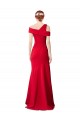 Purchase Long Sleeveless Mermaid Stretch Crepe Bridal Party Dress Canada