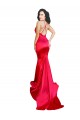Purchase Long Sleeveless Sweetheart Mermaid Stretch Satin Sexy Evening Gown Canada