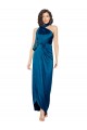 Purchase Long Sleeveless Halter Neck Sheath Silky Satin Evening Dress Canada