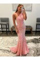 Purchase Sweep Train Sleeveless One Shoulder Sheath Velvet Sequin Semi Formal Evening Dress Canada